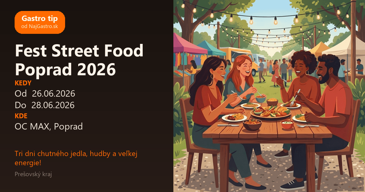Fest Street Food Poprad 2026
