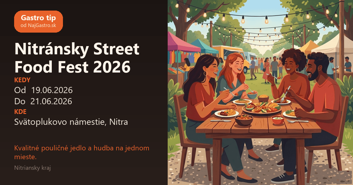Nitránsky Street Food Fest 2026