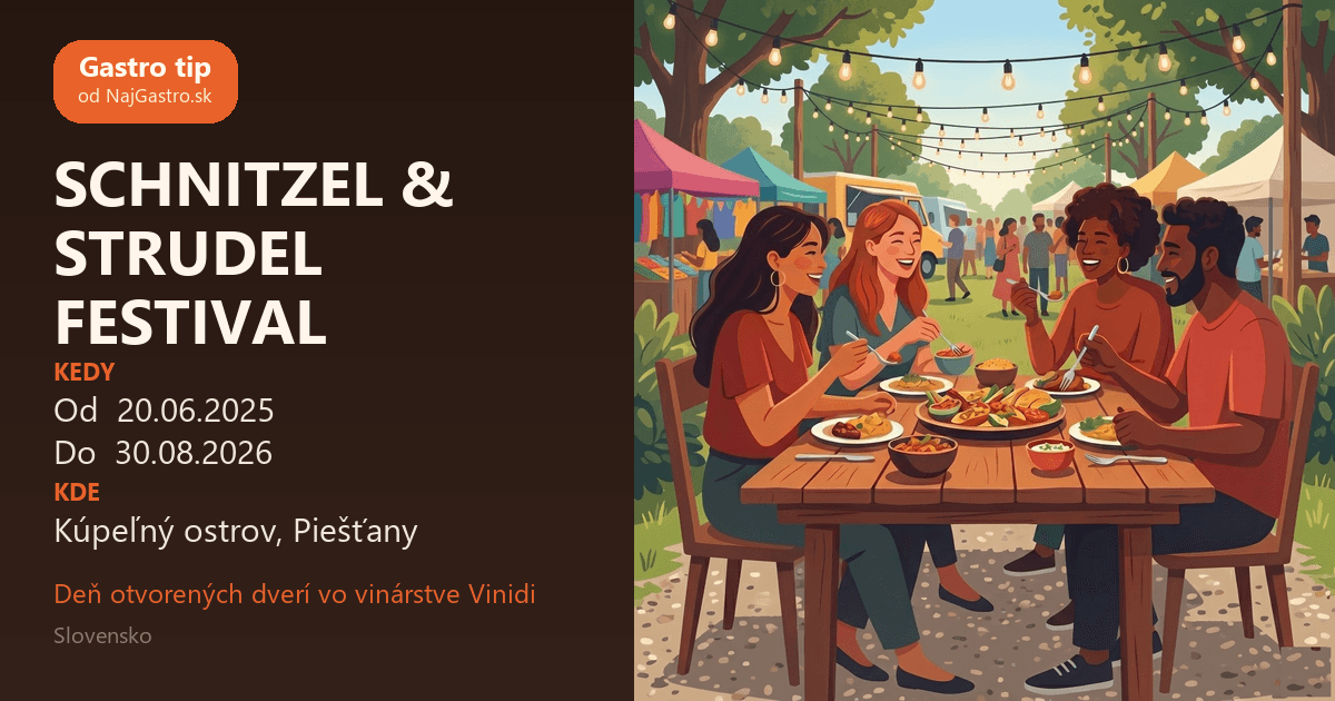 "SCHNITZEL & STRUDEL FESTIVAL"