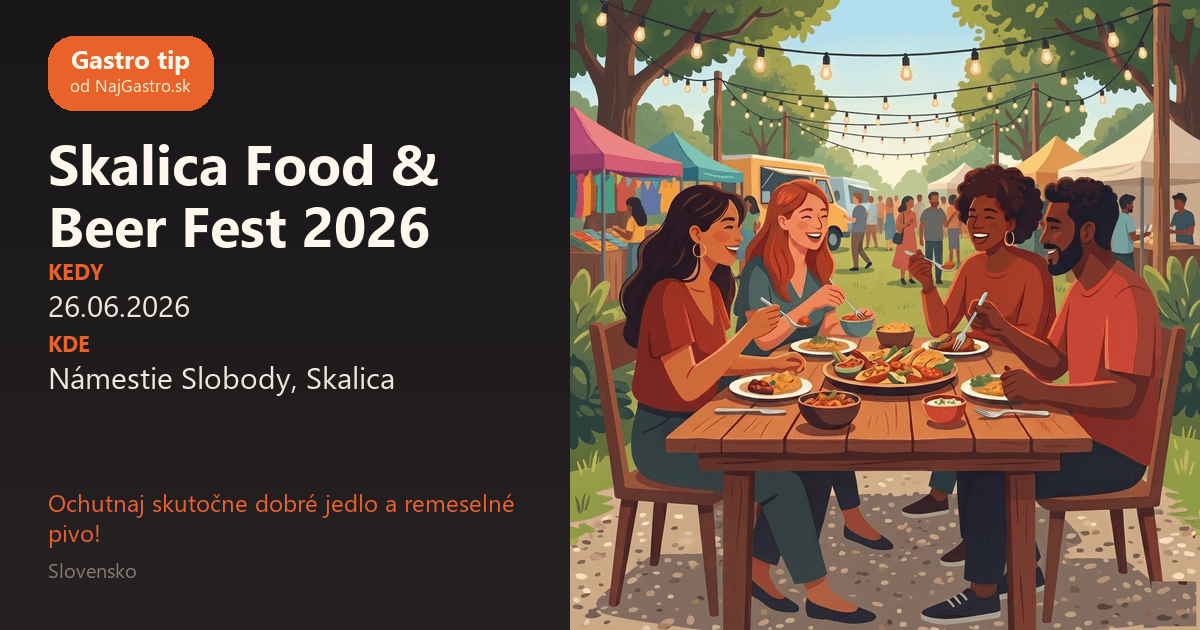 Skalica Food & Beer Fest 2026